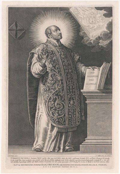 Saint Ignatius of Loyola by Peter Paul Rubens