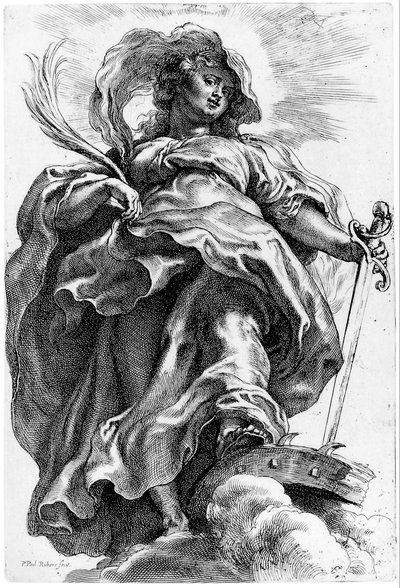 St Catherine of Alexandria by Peter Paul Rubens