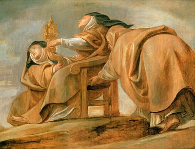 St. Clare of Assisi, Displaying the Pyx, 1620 by Peter Paul Rubens