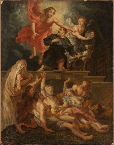 Saint Roch, Patron of the Sick by Peter Paul Rubens