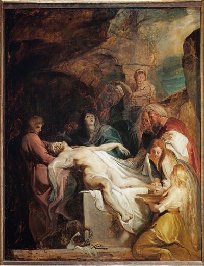 The Entombment of Christ by Peter Paul Rubens