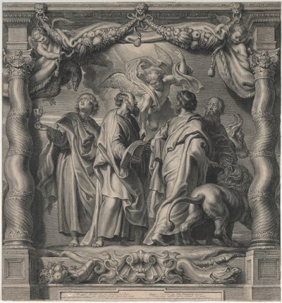 The Four Evangelists by Peter Paul Rubens