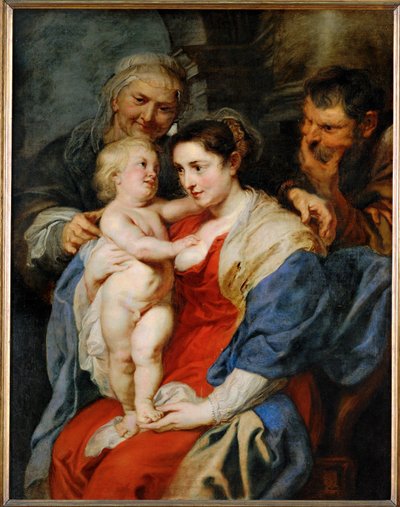 The Holy Family with Saint Anne by Peter Paul Rubens