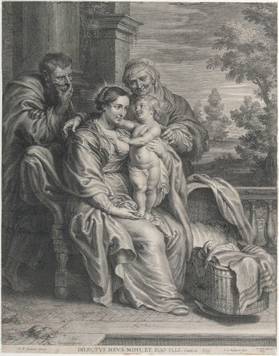 The Holy Family with Saint Anne by Peter Paul Rubens