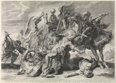 The Lion Hunt by Peter Paul Rubens