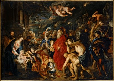 The Adoration of the Three Magi by Peter Paul Rubens