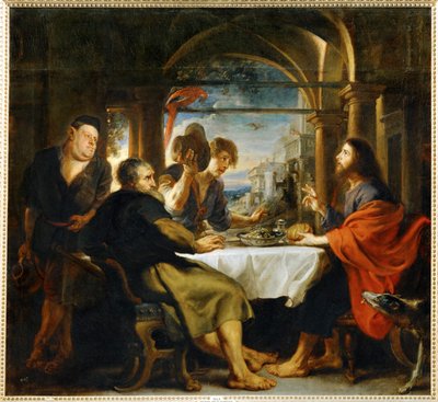 The Dinner at Emmaus by Peter Paul Rubens