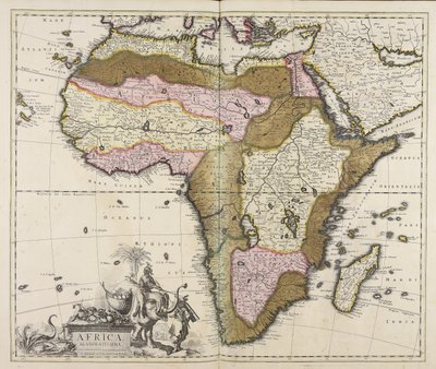 Africa Elaboratissima by Peter Schenk the Elder