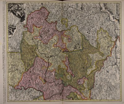 Eastern and Main Part of Franconia by Peter Schenk the Elder