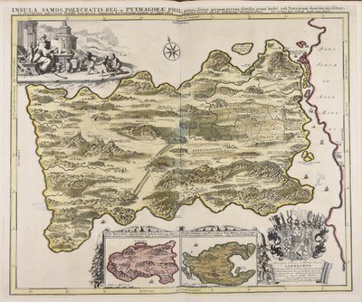 Island of Samos, Land of Polycrates and Pythagoras by Peter Schenk the Elder