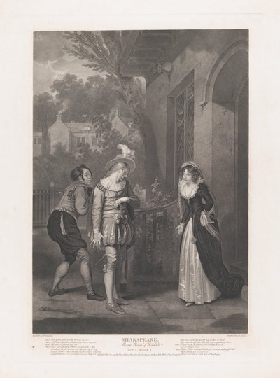 Anne Page, Slender and Shallow Shakespeare, Merry Wives of... by Peter Simon