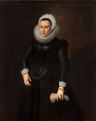 Portrait of Barbara de Herlin by Peter Tillemans