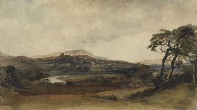 Middleham, Yorkshire by Peter de Wint