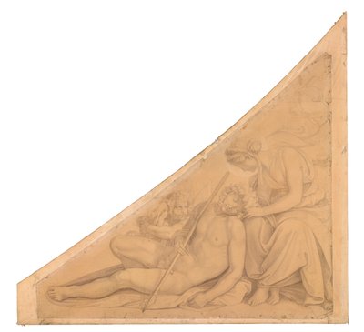 Artemis and Endymion by Peter von Cornelius