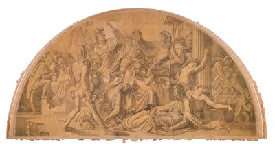 The Fall of Troy by Peter von Cornelius