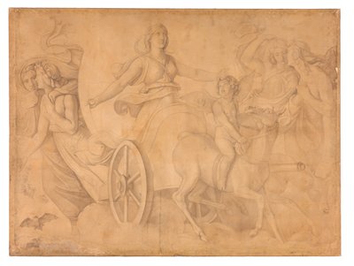 The Chariot of Artemis by Peter von Cornelius