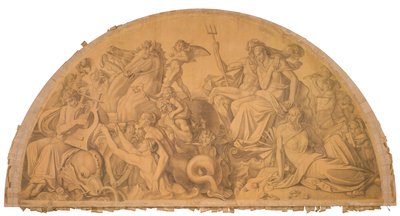 The Water World Listens to the Lyre Play of Arion by Peter von Cornelius