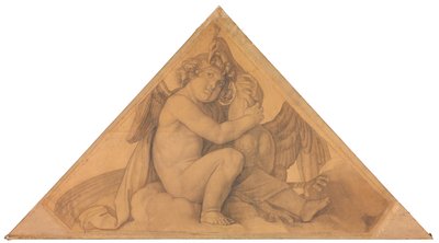 Eros with the Peacock by Peter von Cornelius