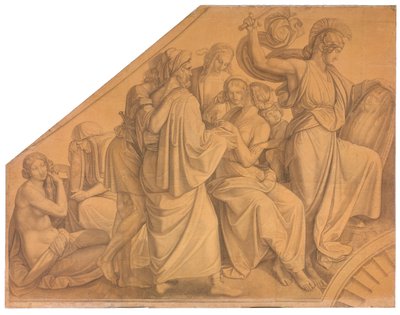Odysseus Discovers Achilles Among the Daughters of Lycomedes by Peter von Cornelius