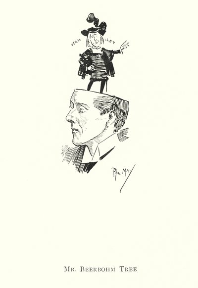 Mr Beerbohm Tree by Phil May