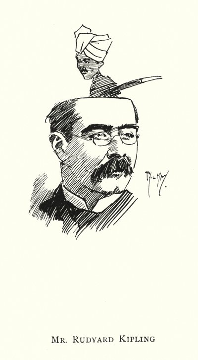 Mr Rudyard Kipling by Phil May
