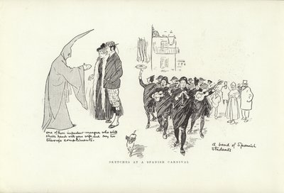 Sketches at a Spanish Carnival by Phil May