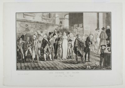 Morning Errands, or the Rich Man’s Door by Philibert-Louis Debucourt