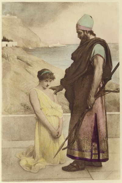 A prisoner of Spear and Arrows by Philip Hermogenes Calderon