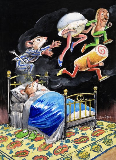 The Town Mouse and the Country Mouse by Philip Mendoza