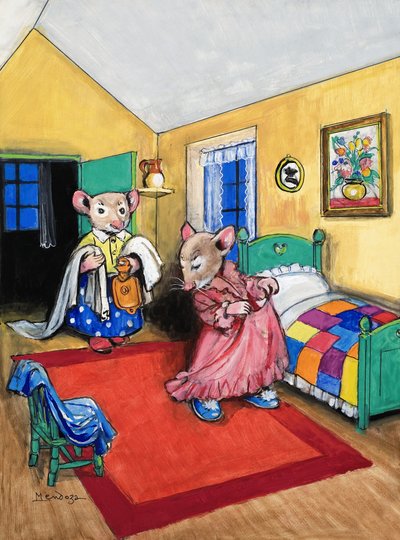 The Town Mouse and the Country Mouse by Philip Mendoza