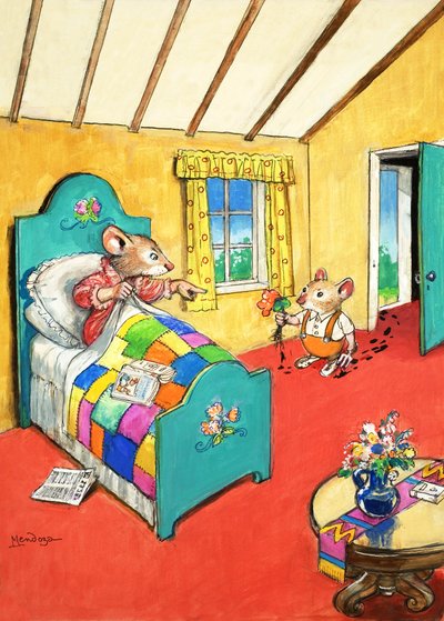 Town Mouse and Country Mouse by Philip Mendoza