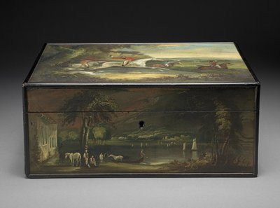 Antique Letter Box converted into a Humidor, c.1840 by Philip Reinagle
