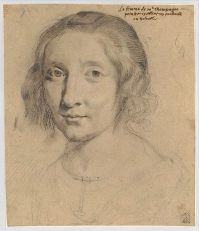Portrait of Charlotte Duchesne by Philippe de Champaigne