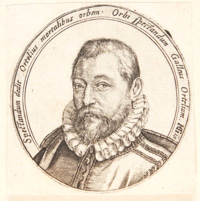 Abraham Ortelius by Philips Galle