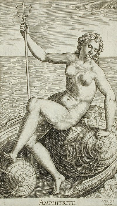 Amphitrite by Philips Galle