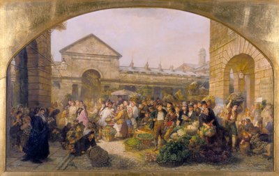 Covent Garden Market, 1864 by Phoebus Levin