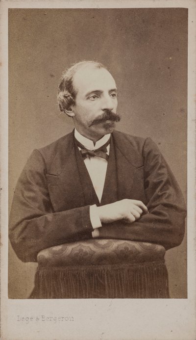 Portrait of the Composer Émile Jonas by Photo studio Legé and Bergeron.