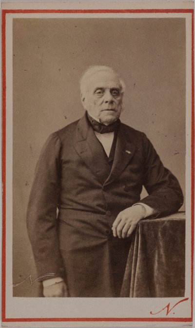 Portrait of the Composer Daniel-François-Esprit Auber by Photo studio Nadar.