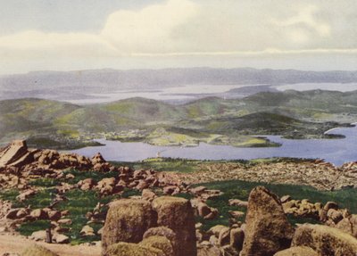 Tasmania: Panorama from Pinnacle by Photographer Australian