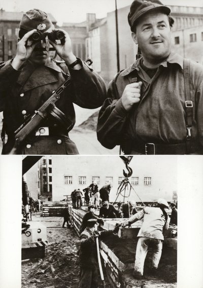 Since 13 August 1961 the State Frontier of the German Democratic Republic with West Berlin Has Been Reliably Protected by the National People