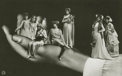 Surreal Hand Holding Assorted Women by Photographer German