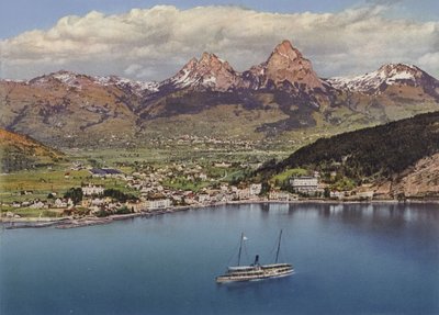 Brunnen and the Mythen by Photographer Swiss