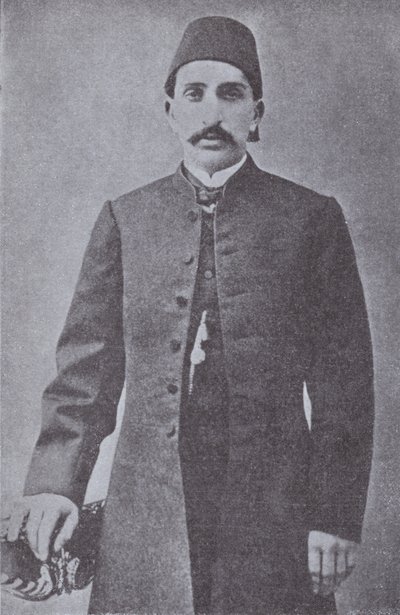 Abdul Hamid II, Sultan of the Ottoman Empire, Overthrown by the Young Turks in 1909 by Photographer Turkish