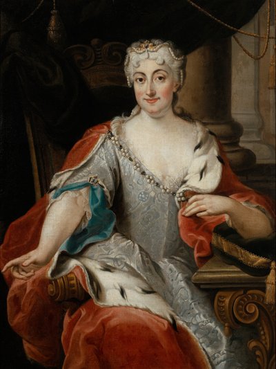 Portrait of Maria Klementina Sobieska (?) by Pier Leone Ghezzi