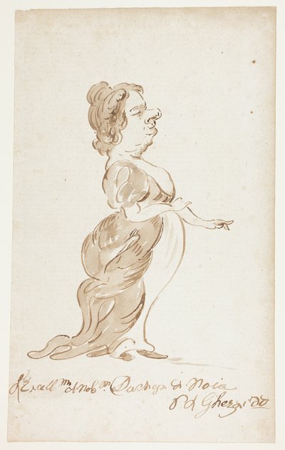 The Duchess of Noia by Pier Leone Ghezzi