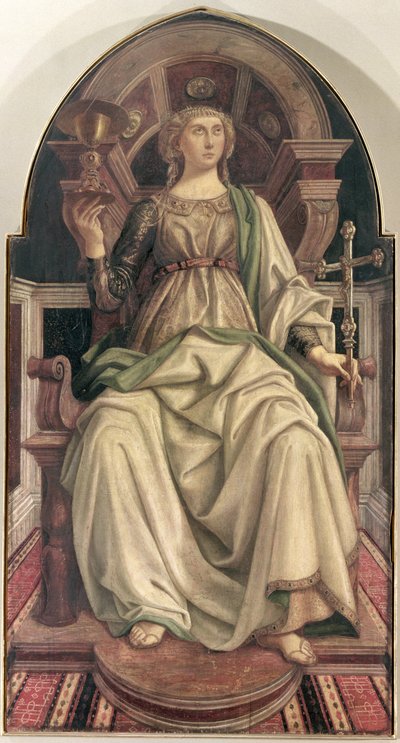 Faith, from a Series of Panels Depicting the Virtues Designed for the Council Chamber of the Merchant