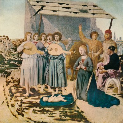 The Nativity, 1470 by Piero della Francesca