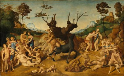 The Misfortunes of Silenus by Piero di Cosimo