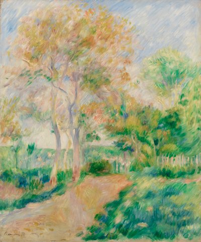Autumn Landscape by Pierre-Auguste Renoir