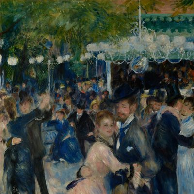 Bal du moulin de la Galette by Pierre-Auguste Renoir